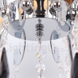 Designer Touch Decorative 6 Light Contemporary K9 Crystal Candle Style Chandelier