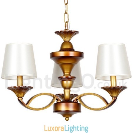 Designer Touch Decorative 3 Light Retro Mediterranean Style Rustic Candle Style Chandelier