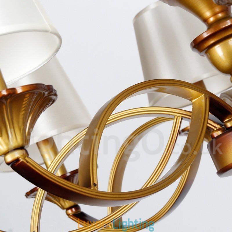 Designer Touch Decorative 3 Light Retro Mediterranean Style Rustic Candle Style Chandelier