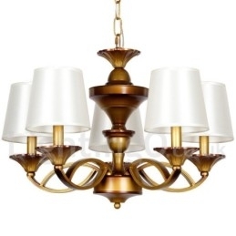 Designer Touch Decorative 5 Light Retro Candle Style Chandelier