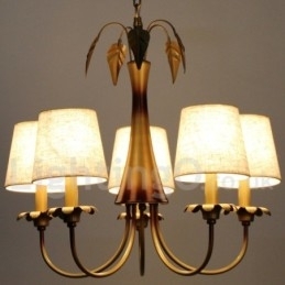 Designer Touch Decorative 5 Light Modern Contemporary Rustic Candle Style Chandelier