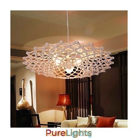Designer Touch Decorative Vintage Wood Chandelier