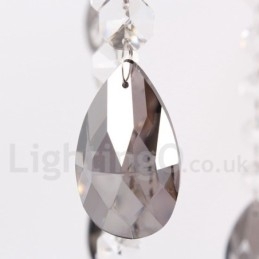 Designer Touch Decorative 6 Light K9 Crystal Candle Style Chandelier