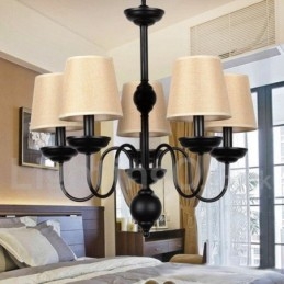 Designer Touch Decorative 5 Light Rustic Retro Contemporary Candle Style Chandelier