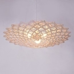 Designer Touch Decorative Vintage Wood Chandelier