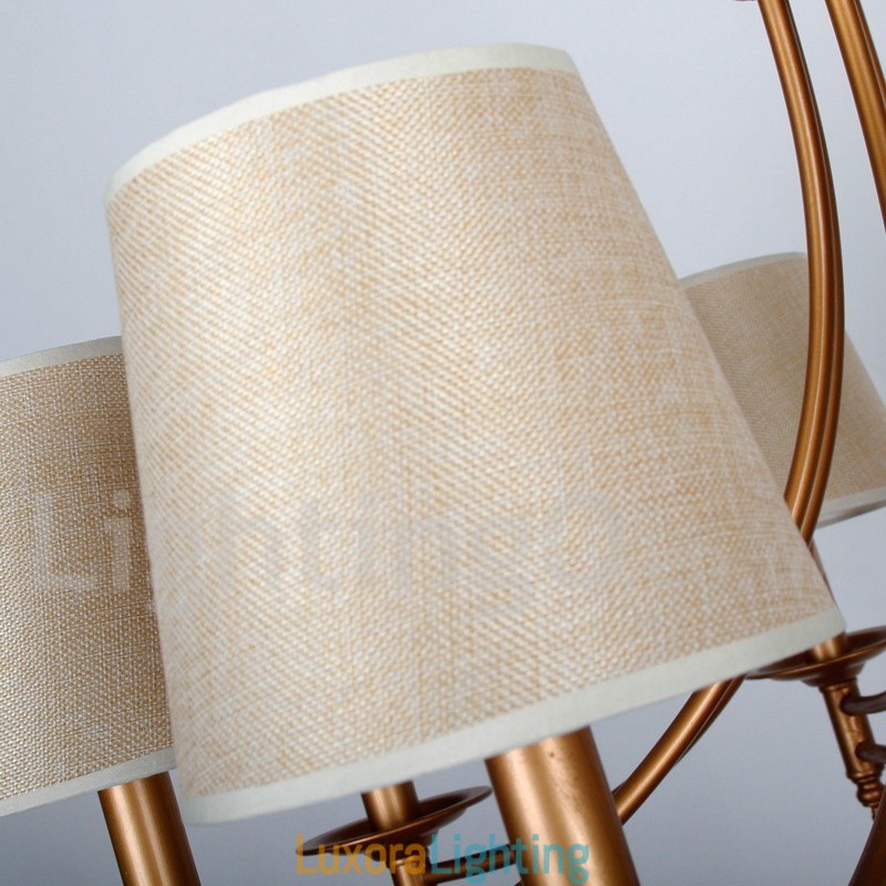 Designer Touch Decorative 5 Light Rustic Retro Mediterranean Style Candle Style Chandelier