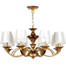 Designer Touch Decorative 8 Light Retro Mediterranean Style Rustic Candle Style Chandelier