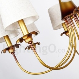 Designer Touch Decorative 3 Light Modern Contemporary Rustic Candle Style Chandelier