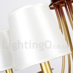 Designer Touch Decorative 3 Light Rustic Mediterranean Style Modern Contemporary Candle Style Chandelier