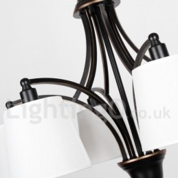 Designer Touch Decorative 3 Light Rustic Retro Contemporary Candle Style Chandelier