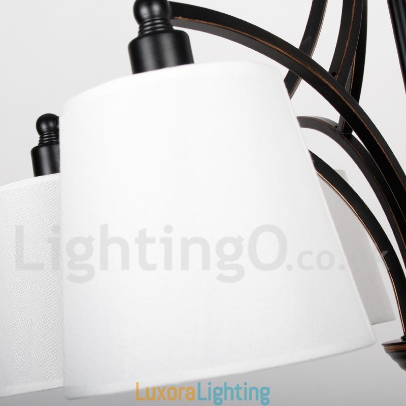 Designer Touch Decorative 5 Light Rustic Retro Contemporary Candle Style Chandelier