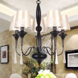 Designer Touch Decorative 5 Light Mediterranean Style Candle Style Chandelier