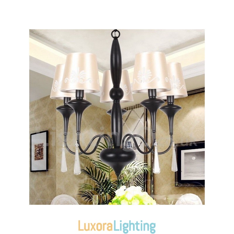 Designer Touch Decorative 5 Light Mediterranean Style Candle Style Chandelier