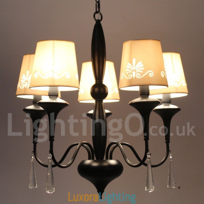 Designer Touch Decorative 5 Light Mediterranean Style Candle Style Chandelier