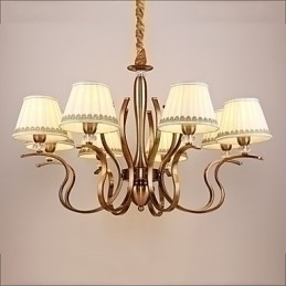 Designer Touch Decorative Chandelier Modern Contemporary Metal
