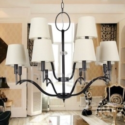 Designer Touch Decorative 12 Light Modern Contemporary Candle Style Chandelier