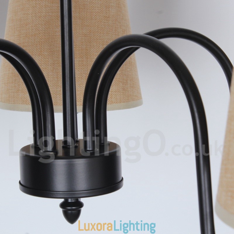 Designer Touch Decorative 5 Light Retro Contemporary Candle Style Chandelier