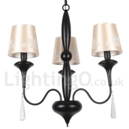 Designer Touch Decorative 3 Light Mediterranean Style Candle Style Chandelier