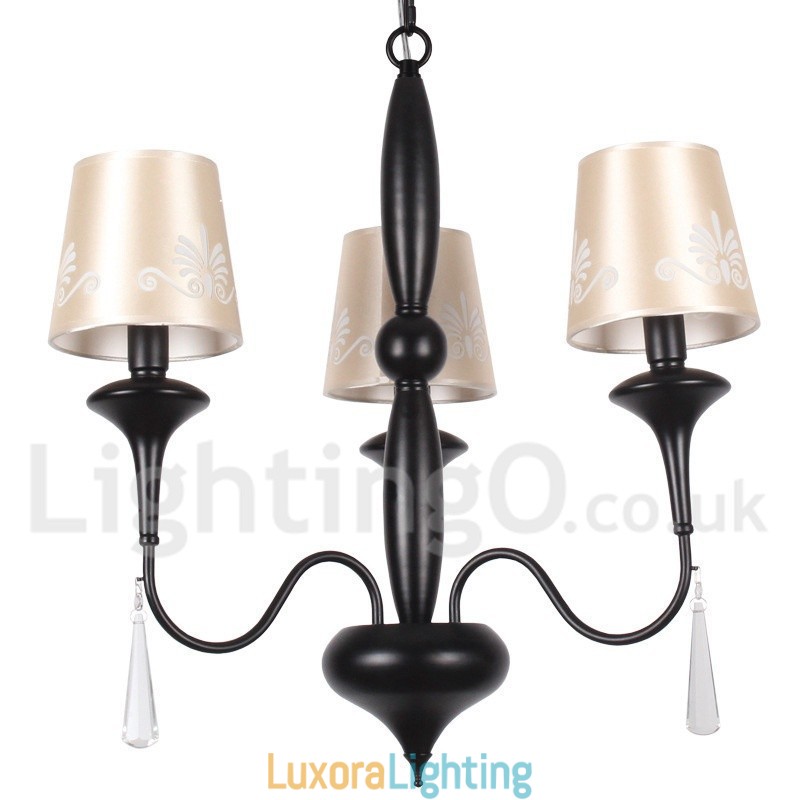 Designer Touch Decorative 3 Light Mediterranean Style Candle Style Chandelier