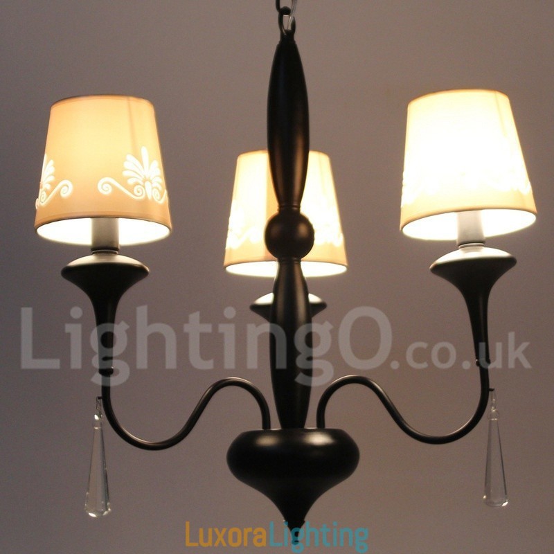 Designer Touch Decorative 3 Light Mediterranean Style Candle Style Chandelier