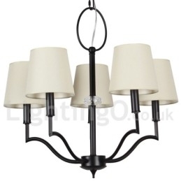 Designer Touch Decorative 5 Light Modern Contemporary Candle Style Chandelier