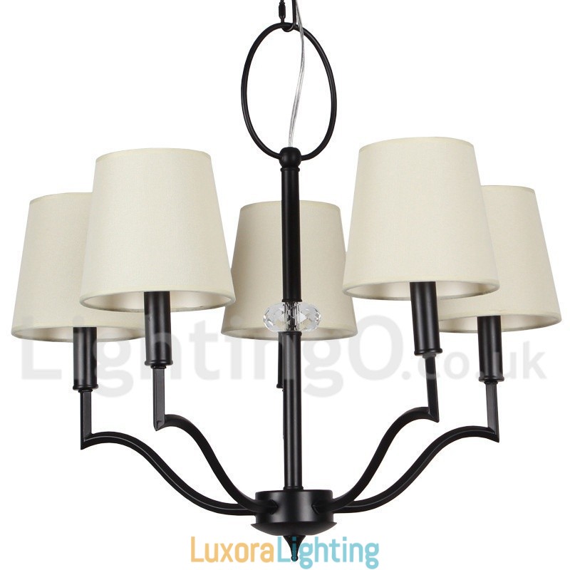 Designer Touch Decorative 5 Light Modern Contemporary Candle Style Chandelier