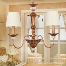 Designer Touch Decorative 3 Light Retro Candle Style Chandelier
