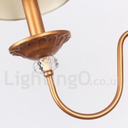 Designer Touch Decorative 3 Light Retro Candle Style Chandelier