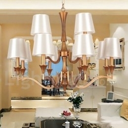 Designer Touch Decorative 12 Light Mediterranean Style Candle Style Chandelier