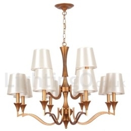Designer Touch Decorative 12 Light Mediterranean Style Candle Style Chandelier