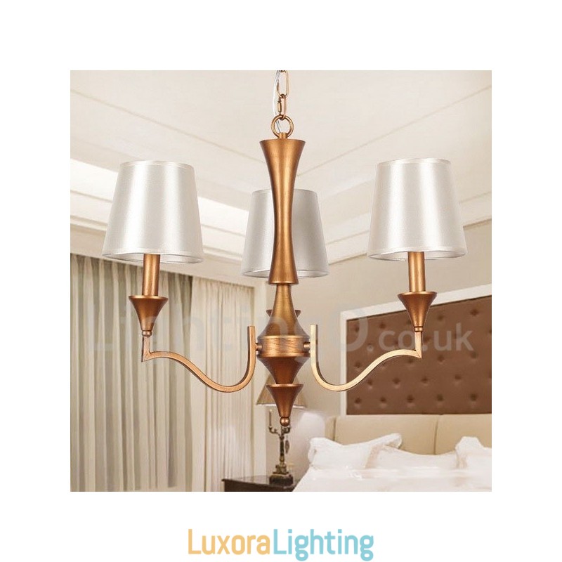 Designer Touch Decorative 3 Light Mediterranean Style Candle Style Chandelier