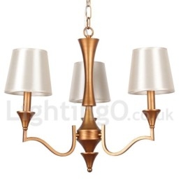 Designer Touch Decorative 3 Light Mediterranean Style Candle Style Chandelier