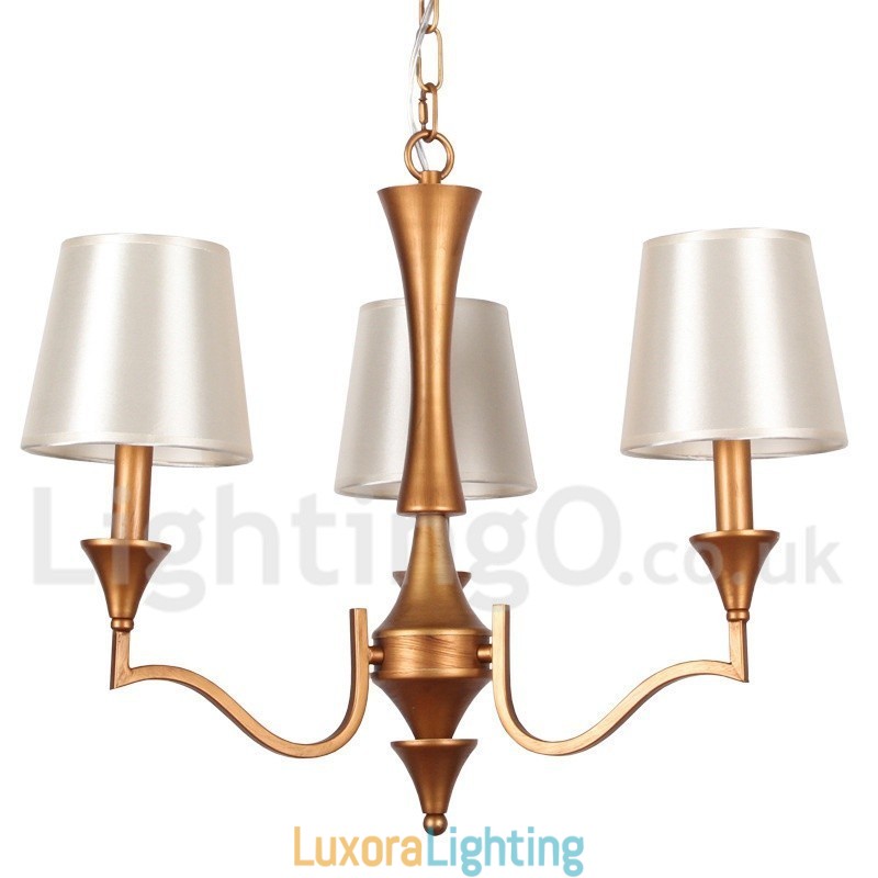 Designer Touch Decorative 3 Light Mediterranean Style Candle Style Chandelier