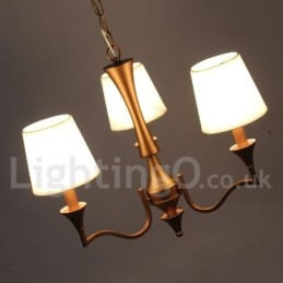 Designer Touch Decorative 3 Light Mediterranean Style Candle Style Chandelier