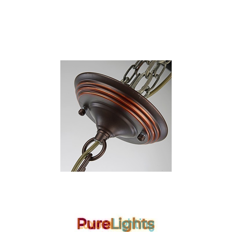 Designer Touch Decorative Chandelier 6 Lights Traditional Classic Vintage Metal