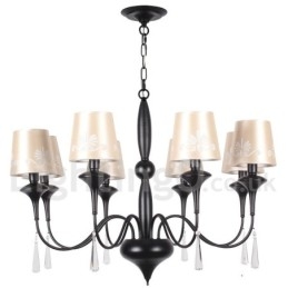 Designer Touch Decorative 8 Light Candle Style Chandelier