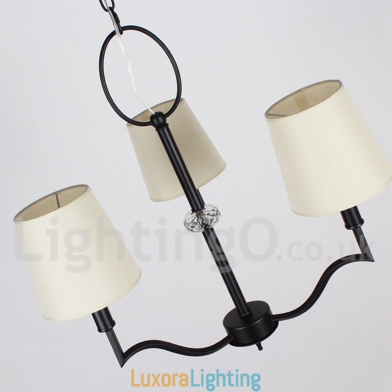 Designer Touch Decorative 3 Light Modern Contemporary Candle Style Chandelier