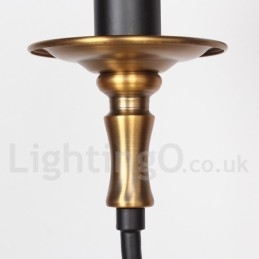 Designer Touch Decorative 3 Light Retro Contemporary Candle Style Chandelier