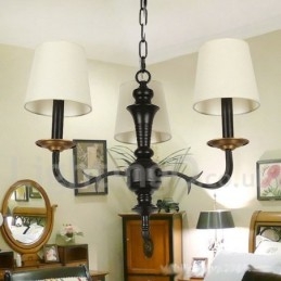 Designer Touch Decorative 3 Light Contemporary Retro Candle Style Chandelier