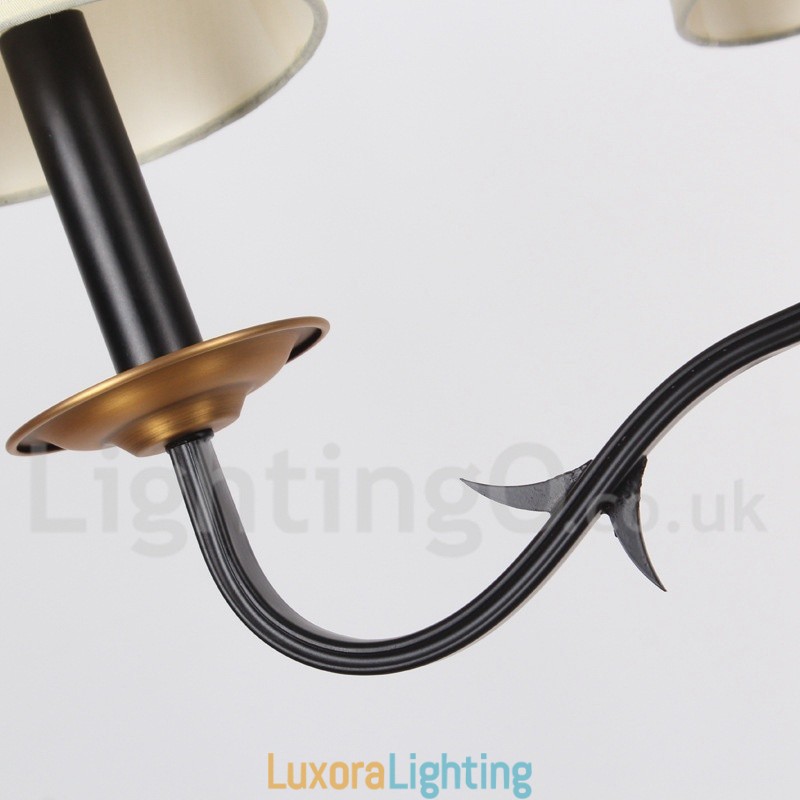 Designer Touch Decorative 3 Light Contemporary Retro Candle Style Chandelier