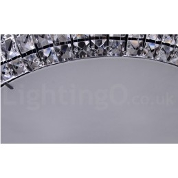 Designer Touch Decorative Modern K9 Crystal Ceiling Pendant Light Indoor Chandelier Drum Lighting Lamps Fixtures