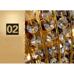 Designer Touch Decorative Globe Modern K9 Crystal Ceiling Pendant Light Indoor Chandelier Lighting Lamps Fixtures