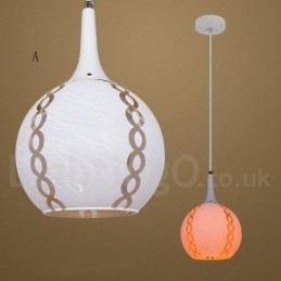 Designer Touch Decorative Modern Contemporary Lounge Glass Pendant Light