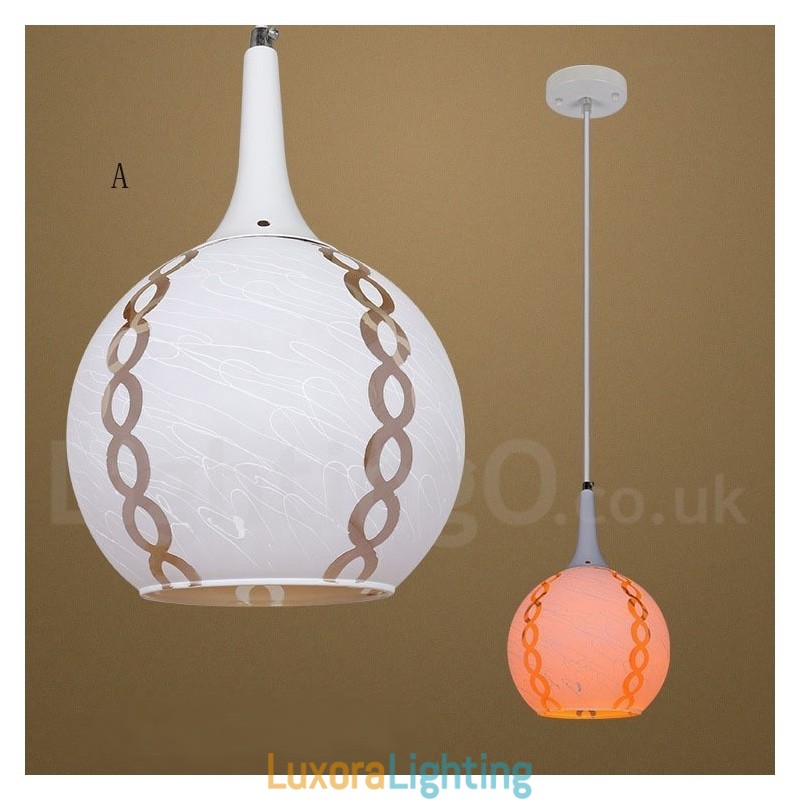 Designer Touch Decorative Modern Contemporary Lounge Glass Pendant Light