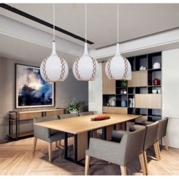 Designer Touch Decorative Modern Contemporary Lounge Glass Pendant Light