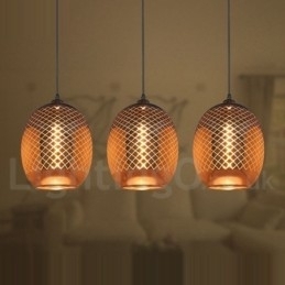 Designer Touch Decorative Rustic Glass Pendant Light European Cafe Pendant Lamp