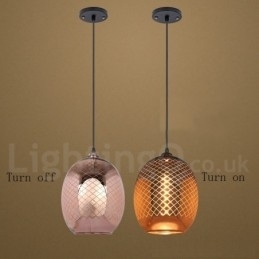 Designer Touch Decorative Rustic Glass Pendant Light European Cafe Pendant Lamp