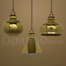 Designer Touch Decorative European Glass Pendant Light