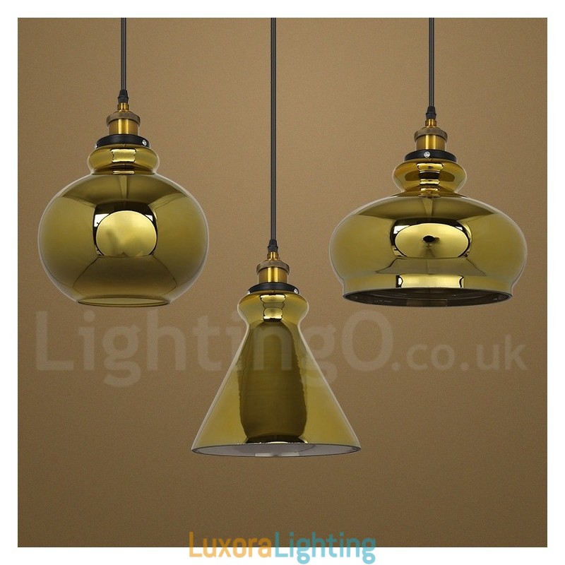 Designer Touch Decorative European Glass Pendant Light