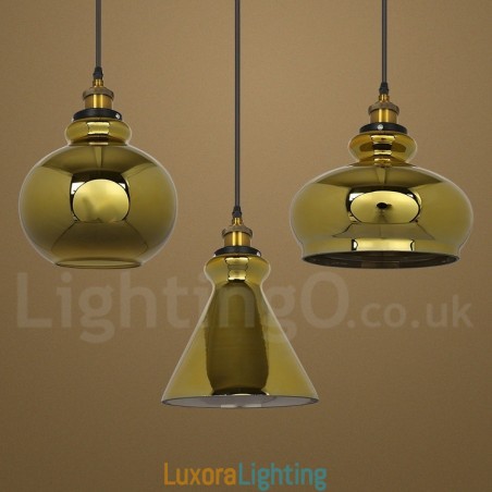 Designer Touch Decorative European Glass Pendant Light